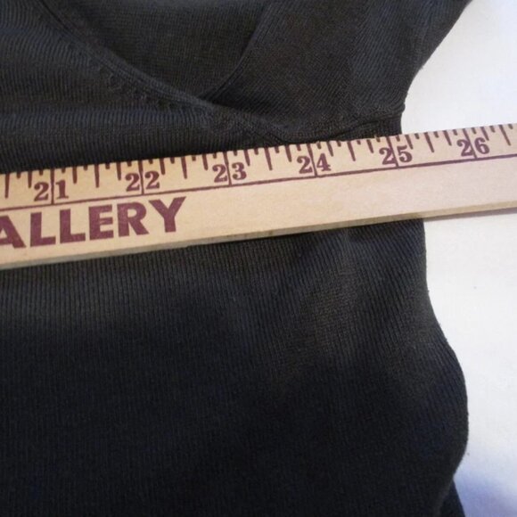 Josephine Chaus Womens Cardigan Sweater Button Up Moss Green Size 2  Large - Picture 4 of 6